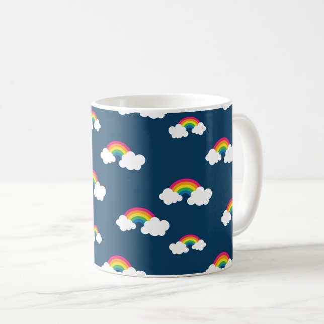 Rainbow Coffee Mugg (Framsida höger)