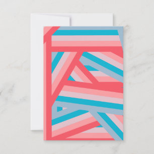 Rainbow Collage Tack Kort