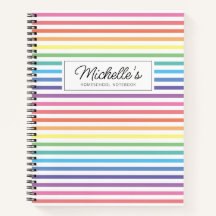Rainbow Colorful Homeschool Copy-arbetsantecknings