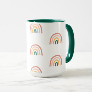 Rainbow Colorful Mugg