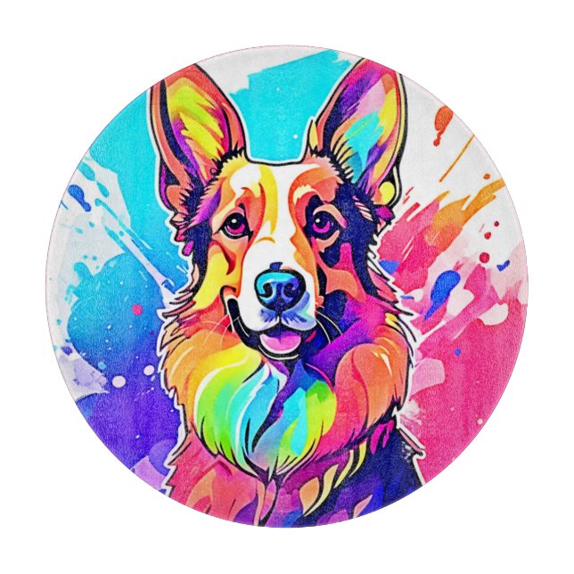 Rainbow Corgi: Pop Art Puppy Joy (Framsidan)