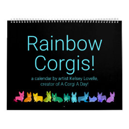 Rainbow Corgis! Kalender
