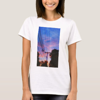 Rainbow Cotton Candy Himlar T Shirt