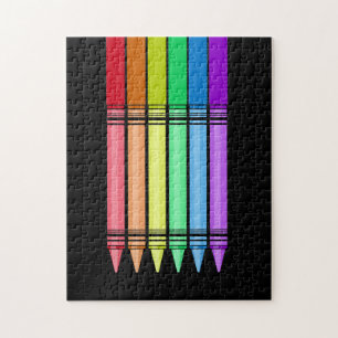 Rainbow Crayon Pussel