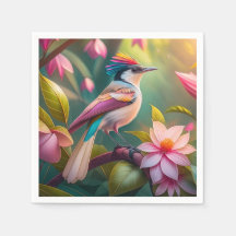 Rainbow crested Jay Fantasy Bird