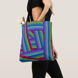 Rainbow Crisscross Tygkasse