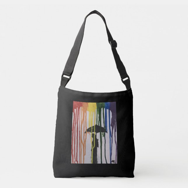 RAINbow Crossbody Bag Axelväska (Framsida)