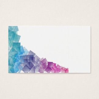 Rainbow Cubism Visitkort