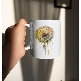 Rainbow Dandelion Kaffemugg