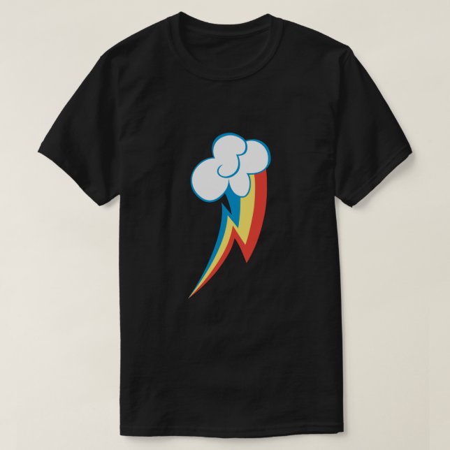 Rainbow Dash Cutie Mark Essential T Shirt (Design framsida)