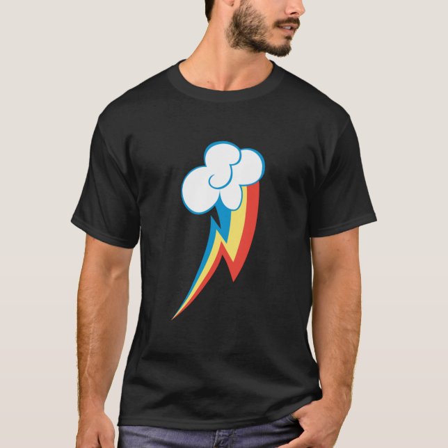 Rainbow Dash Cutie Mark T Shirt (Framsida)