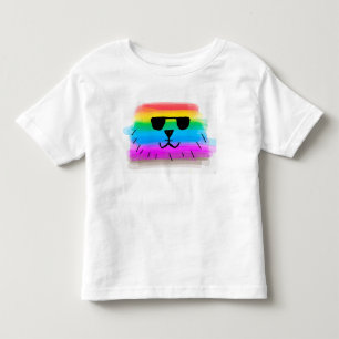 Rainbow Dawg sommarhokiday T Shirt