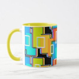 Rainbow Deco Home Living Abstrakt Mugg
