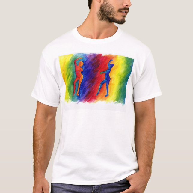 Rainbow Degas T-Shirt (Framsida)