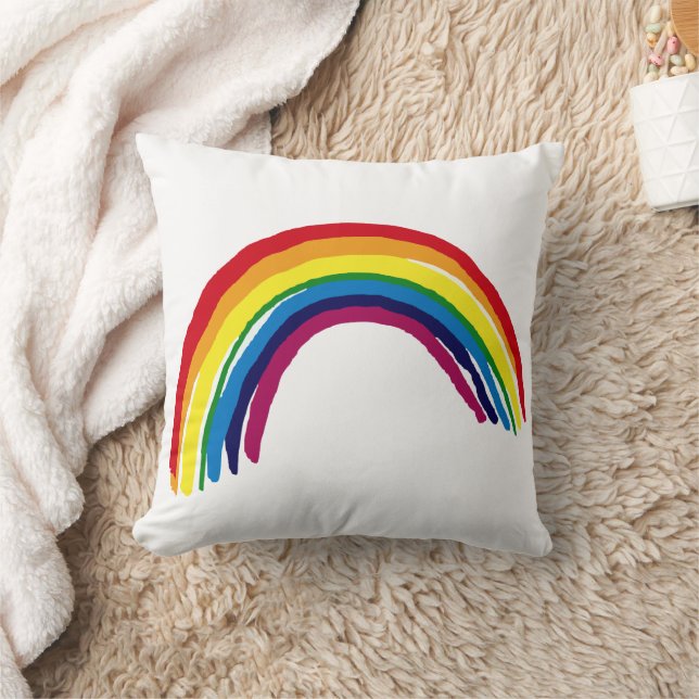RAINBOW DEKORATIV KUDDE (Filt)