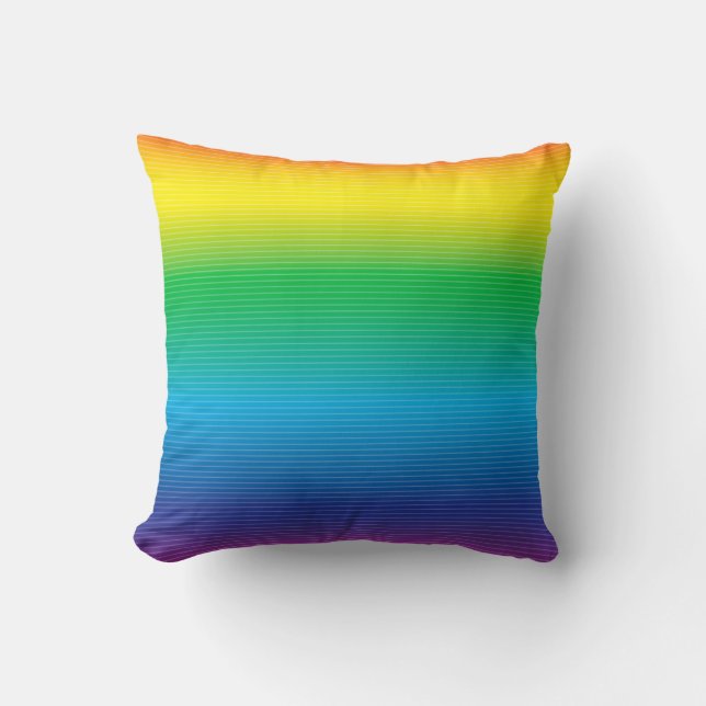Rainbow Dekorativ kudde (Framsida)