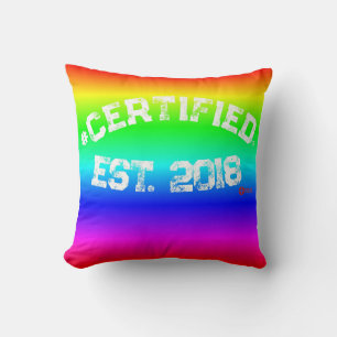 RAINBOW DEKORATIV KUDDE #AUKTORISERAD