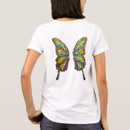 Rainbow Diabetes My Life My Choice Butterfly Shirt T Shirt