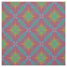 Rainbow Diamond Tie Dye Tyg