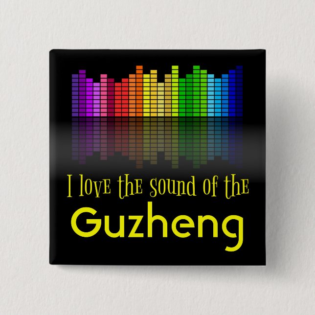 Rainbow Digital Ljud Equalizer Guzheng Knapp (Framsida)