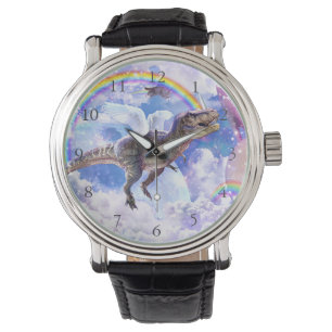 Rainbow dinosaur unicorn dinocorn armbandsur