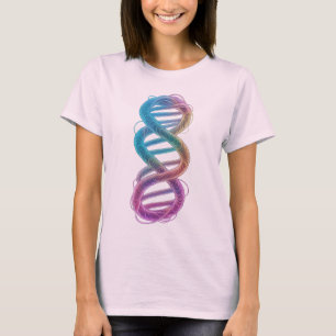 Rainbow DNA Infinity T Shirt