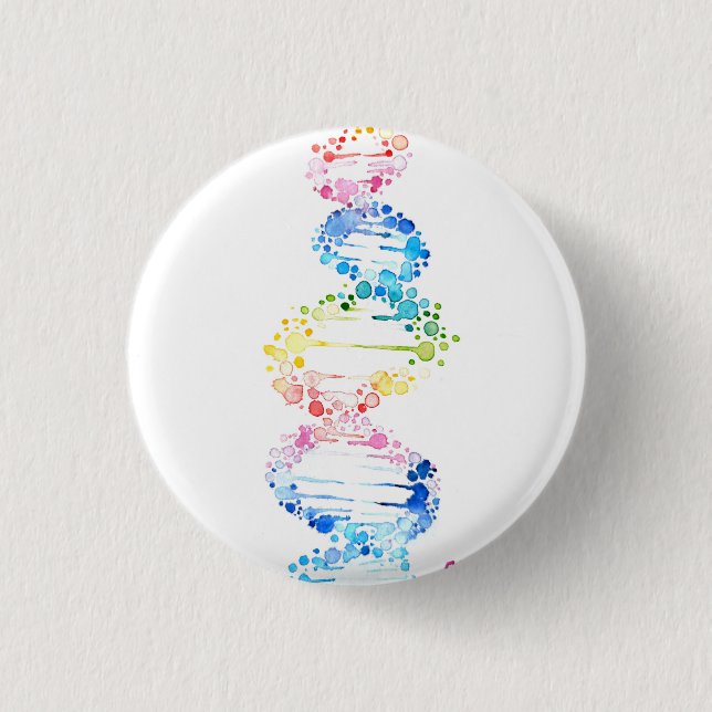 Rainbow DNA Knapp (Framsida)