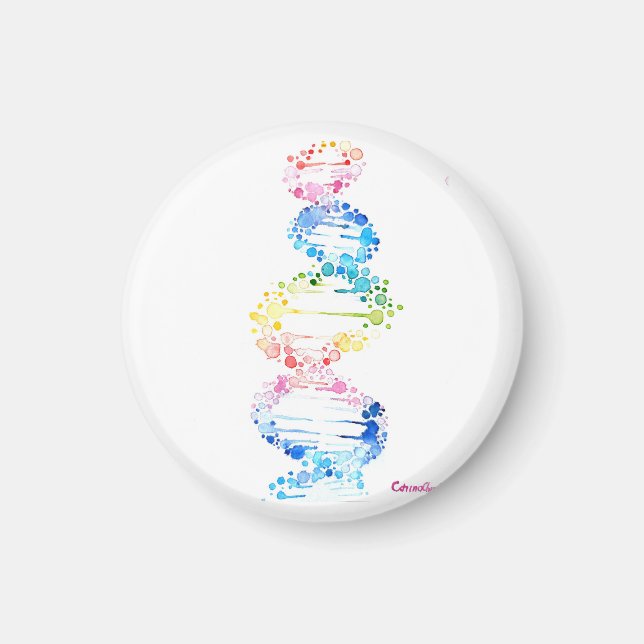 Rainbow DNA Magnet (Framsidan)