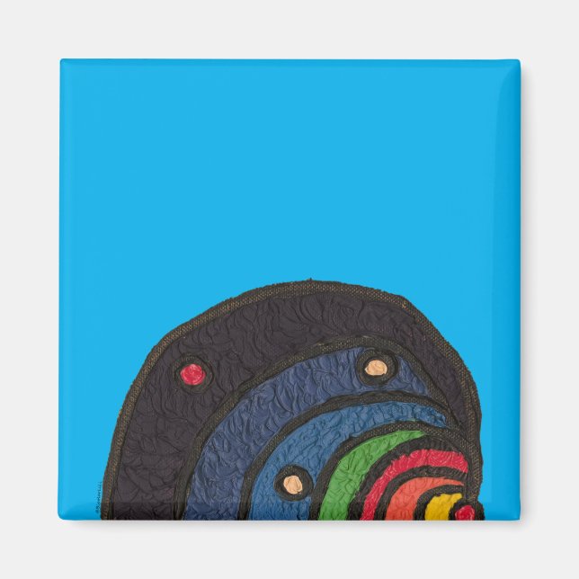 Rainbow Dome Magnet (Framsidan)