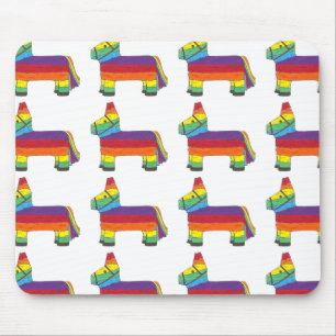 Rainbow Donkey Piñata Party favor Fiesta Celebrate Musmatta