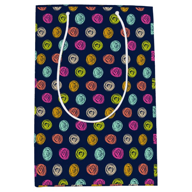 Rainbow Doodle Dot Confetti på flottan (Framsidan)