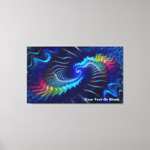 Rainbow Dragon Canvastryck