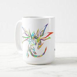 Rainbow Dragon Kaffemugg