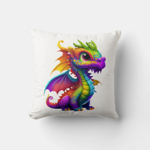 Rainbow Dragon Kudde