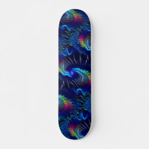 Rainbow Dragon Mini Skateboard Bräda 18,5 Cm