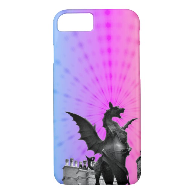 Rainbow Dragon Phone Case Case-Mate iPhone Skal (Baksida)