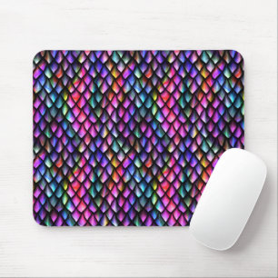 Rainbow Dragon Scales Mousepad Musmatta