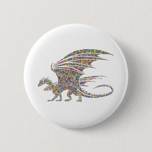 Rainbow Dragon Tribal Tattoo Idée cadeau Knapp