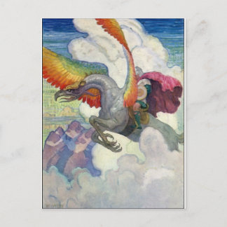Rainbow Dragon Vykort