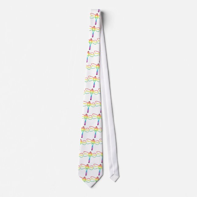Rainbow Dragonfly Tie Slips (Framsida)