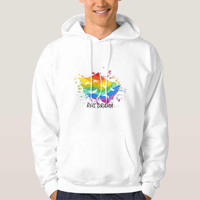 Rainbow Drama Hoodie (Framsida)