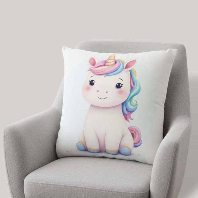 Rainbow Dream Unicorn Pillow Kudde (Skapare uppladdad)