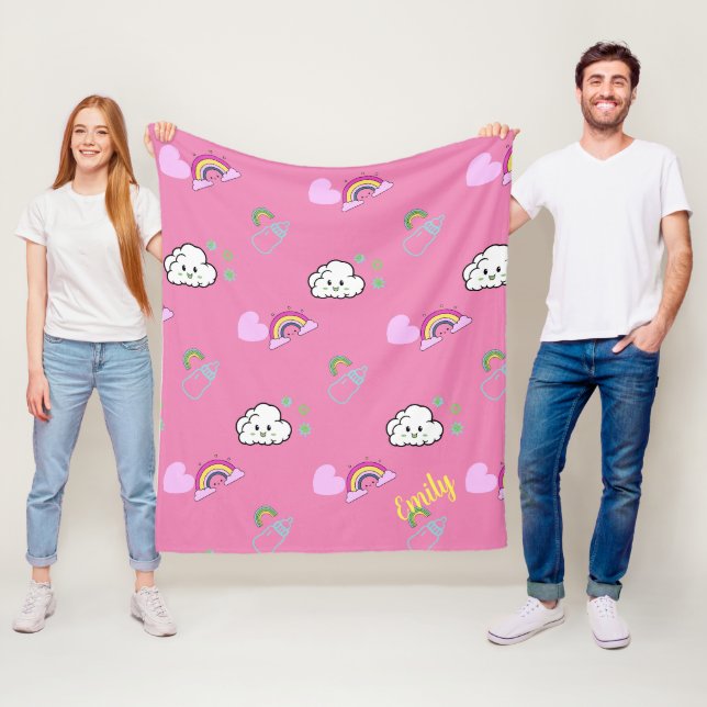 Rainbow Dreams Blanket Fleecefilt (På plats)