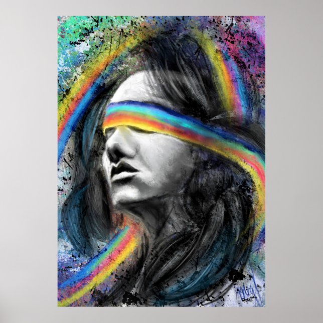 Rainbow Dreams Dam Poster (Framsidan)