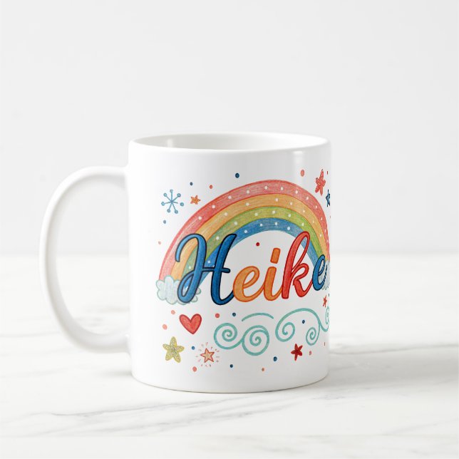Rainbow Dreams Heike 1 Kaffemugg (Vänster)
