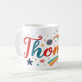 Rainbow Dreams Thomas 1 Kaffemugg