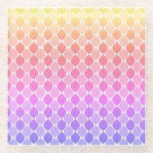 Rainbow Drops Mönster Boho