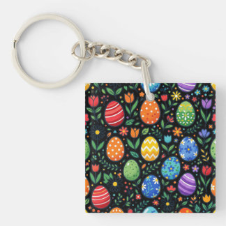 Rainbow Easter Eggs & Flowers
