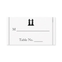 Rainbow Elegance Brides Bröllop Place Card