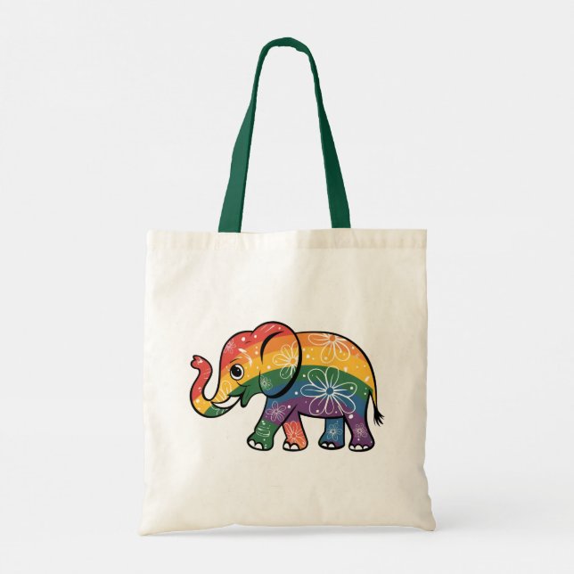 Rainbow Elephant Tygkasse (Baksida)